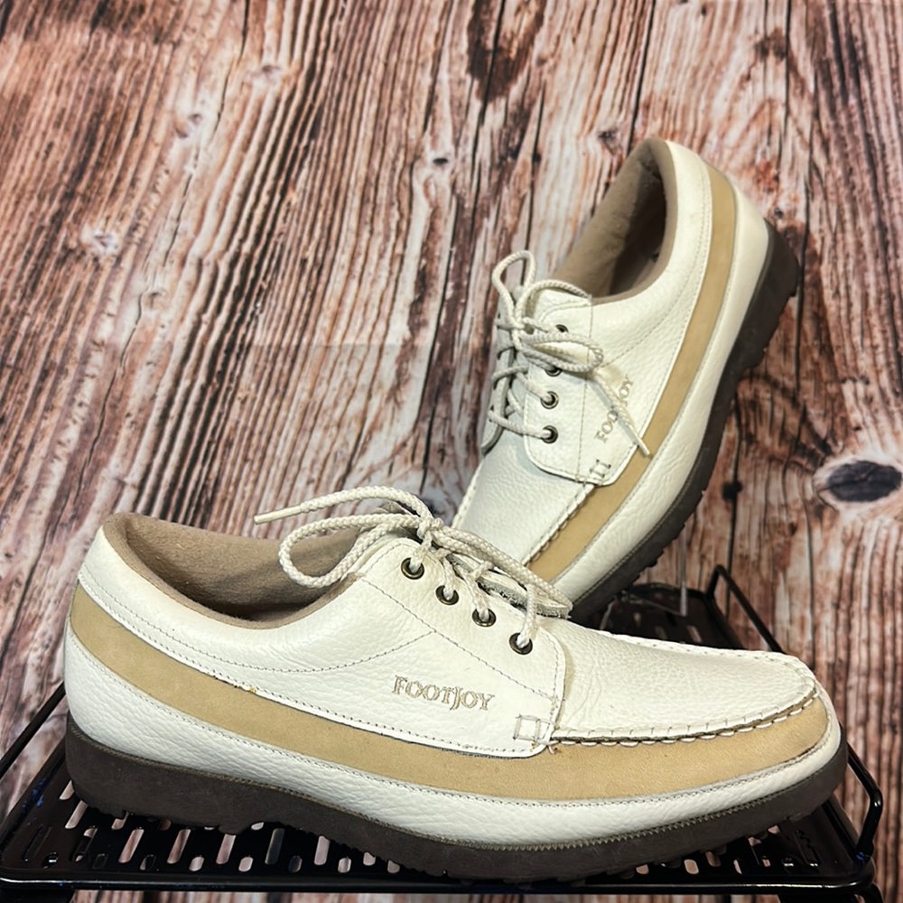 Footjoy Softjoy Spikeless Golf Loafers Womens Sz. 8.5m Gem